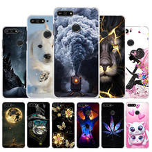 For Honor 7C 5.7" Case Silicone Soft TPU Cover For Honor 7A Pro Phone Case For Huawei Y6 2018 / Y6 Prime 2018 Back Cover Bumper 2024 - buy cheap