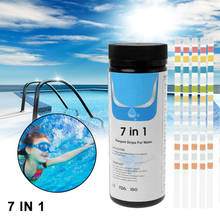 50pcs 7 in1 Aquarium Fish Tank Water Tropical Test Strips Kit Nitrite Nitrate PH Test Strips KH GH NO2 NO3 Bromine Chlorine Test 2024 - buy cheap