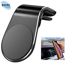 Outlet Magnetic Car Phone Holder Stand Air Vent Cell Mobile Phone Support for Xiaomi mi9 m8 miA2 lite Redmi Note 8 7 9 iPhone 11 2024 - buy cheap
