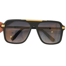 Luxury Square Sunglasses Women 2021 Brand Designer Retro Big Frame Sun Glasses Vintage Gradient Female Oculos Feminino UV400 2024 - buy cheap