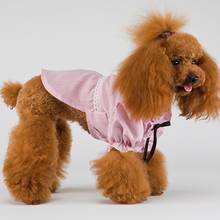 PUOUPUOU Милая полосатая одежда для собак, летняя Дизайнерская одежда для собак, пальто для собак, хлопковая куртка, Ropa Para Perro XS-XXL 2022 - купить недорого