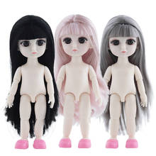 16cm 13 Movable Jointed Dolls Toys BJD Baby OB Doll Naked Nude Baby Body Fashion Dolls Toy for Girls Gift 2024 - buy cheap