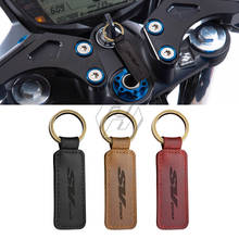 Motorcycle Keychain Cowhide Key Ring Case for Suzuki SV650 SV 650 SV650X SV650S Key 2024 - buy cheap