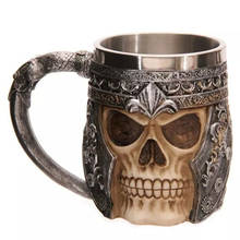 3d Viking Skull King Cup Beer Named Karavila Warrior Tankard Gothic Helmet Cup Coffee Christmas Gift 2024 - buy cheap