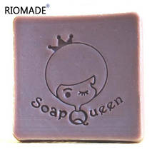 Queen Shape Handmade Soap Stamp Character Pattern Transparent Natural Plexiglass Soap Seal With Handle Acrylic Chapter 2024 - buy cheap