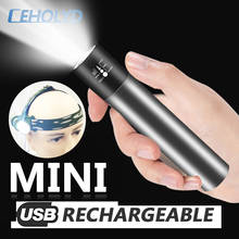 2-in-one mobile power bank built-in 18650 battery XM-L T6 LED flashlight flashlight 3 modes switching zoom lens fishing camping 2024 - buy cheap