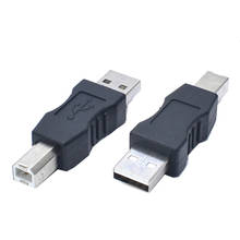 Переходник USB Type A папа-Принтер Сканер Тип B папа адаптер конвертер соединители аксессуары 2024 - купить недорого
