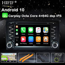 PX5 IPS DSP 4G Android 10 автомобильный DVD GPS для Audi A3 8P 2003-2012 S3 2006-2012 RS3 Sportback 2011 мультимедийный плеер стерео радио 2024 - купить недорого