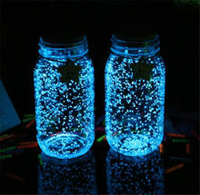Brilho cascalho luminoso noctilucent areia tanque de peixes aquário partículas fluorescentes decoração de festa brilho no escuro decoração de natal 2024 - compre barato