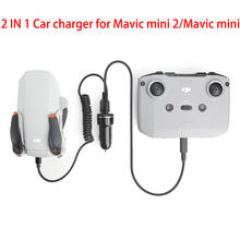 Cargador de coche Mini 2 para DJI MAVIC mini 2, batería de Dron, Control remoto, concentrador de carga, puerto de carga USB para mavic mini Drone 2024 - compra barato