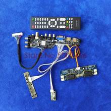 Цифровой DVB для M216H1/M236H1/M270H1/MT215DW01/MT230DW01 30 Pin LVDS 4CCFL USB VGA AV ЖК диск board kit matrix 1920*1080 2024 - купить недорого