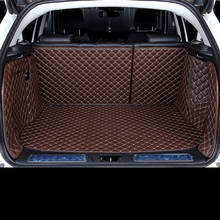 fiber leather car trunk mat for Range Rover Evoque 2011 2012 2013 2014 2015 2016 2017 2018 2019 car accessories 2024 - buy cheap