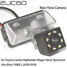 ZJCGO Car Rear View Reverse Back Up Parking Camera For Toyota Camry Highlander Kluger Verso Sportsvan Vios Etios YARiS L XU50 2024 - buy cheap