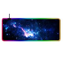 RGB LED Backlight Gaming Mouse Pad Extra Long Extended Computer Keyboard Mousepad Keyboard Mouse Gaming Mat 2024 - buy cheap