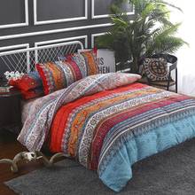 Bohemian Style Bed Linen Set Comforter Bedding Set Quilt Duvets Cover Set Queen King 2024 - buy cheap