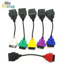 Cabo de verificação ecu, de alta qualidade, para fiat 6 peças, conector obd2, cabo adaptador de diagnóstico para fiat 2024 - compre barato