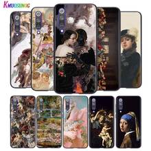 Black Cover Vintage famous painting art for Xiaomi Mi 10 Ultra 9T CC9 Poco M2 Pro 9 SE 8 6 5 A3 A2 A1 Lite Note 10 Phone Case 2024 - buy cheap