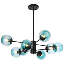 Modern Glass Chandeliers For Living Room Bedroom Foyer Magic Bean Hanging Lamp Lustres Home Bar Lighting Fixtures Iron Light E27 2024 - buy cheap