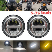 Faros LED para Triumph Rocket iii, luz de conducción Triple de 3 velocidades, DRL, 3/4 pulgadas, Iron 5,75, Dyna, 5, 883" 2024 - compra barato