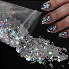 10g/Bag Holographic Nail Glitter Flakes Sparkly 3D Irregular Shiny Sequins Nails Supplies Polish Manicure Nail Art Decorations 2024 - buy cheap