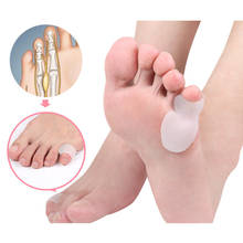 1 Pair Little Toe Hallux Valgus Corrector Silicone Gel Bunions Toe Separator Finger Toes Straightener Feet Care Protector Tools 2024 - buy cheap