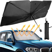 Protector solar para ventana delantera de coche, parasol, aislamiento térmico, Interior, parabrisas 2024 - compra barato