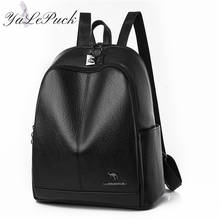 Yelepuck mochilas de ombro femininas, mochila multifuncional de couro de alta qualidade para viagens, bolsa escolar para meninas 2024 - compre barato