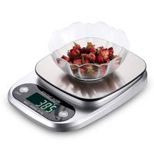 10kg/1g Stainless Steel Portable Balance Digital Kitchen Scale With LCD Electronic Postal Platform Baking Diet Food Weight 2024 - buy cheap