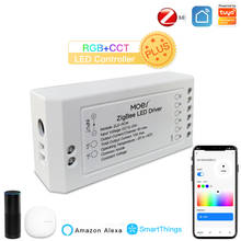 ZigBee Smart Dimmer Module Swtich RGB CCT For LED Strip Smart Life Tuya App Remote Control Work With Alexa Echo Goolge Home 2024 - buy cheap