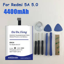 4400mAh BN34 батарея для Xiaomi Redmi 5A 5,0 "Замена батареи телефона 2024 - купить недорого