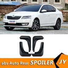 Protetores contra lama para skoda octavia 2014-2016, proteção frontal com a cor e para-lamas traseiro para fender modificado especial 2024 - compre barato