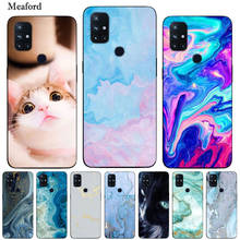 Silicon Case For OnePlus Nord N10 5G Case Marble Cat Soft TPU Back Cover For OnePlus Nord N10 Phone Cases One Plus Nord N10 Case 2024 - buy cheap