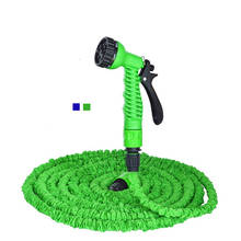 Pistola de rega pressão expansível jardim mangueira 7 função pulverizador bocal jardim jato água pressão spray sprinkler25ft/50ft/75ft 2024 - compre barato