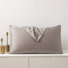 Capa de travesseiro de algodão 60s, fronha de qualidade superior cinza, capa de travesseiro para cama 40x60 50x70 2024 - compre barato