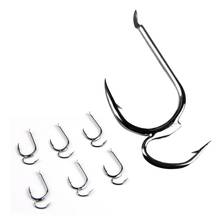 10Pcs Fishing Hook Package High-carbon Steel Two Strength Tip Sharp Fighting Hook With Barbed Fish Gear For Taiwan Sea Fishing 2024 - buy cheap