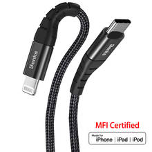 MFi PD Cable Type C For Apple Port Fast Charging Cable For iPhone 11 Pro Max XS XR X 8 7 PD Power Adapter USB C Cable For iPad 2024 - buy cheap