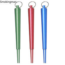 Rodillo de cono de aluminio de Metal para liar cigarrillos, accesorios de hierbas para fumar, 110mm 2024 - compra barato