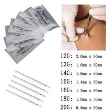 16 Gauge 100PC Piercing Needles Sterile Disposable Body Piercing Needles 16G For Ear Nose Navel Nipple for Piercing Supplies 2024 - buy cheap