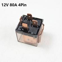 Car Relay 80a 12 Volt coil DC 4Pins 5Pins 24V Heavy-duty impact moulded Transparent SPDT Relay 2024 - buy cheap