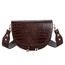 Women's Designer Luxury Handbag 2022 High quality PU Leather Women Handbags Crocodile Pattern Shoulder Messenger Bag Sac #AF 2024 - buy cheap