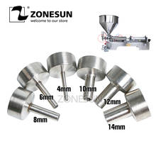 ZONESUN-boquilla para máquina de llenado G1, 4mm, 6mm, 8mm, 10mm, 12mm, 14mm 2024 - compra barato