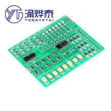 YYT 15-channel color light controller kit 1801 SMD component welding practice board parts Electronic production kit 2024 - buy cheap