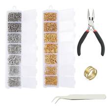 Jewelry Accessories Kit Jump Rings/Lobster Clasp/Earrings Hooks/Pin Set DIY Beading Bracelet Necklace Earring Jewelry Making 2024 - buy cheap