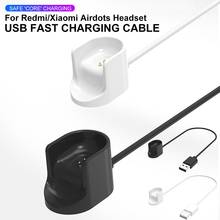 Cable de carga para auriculares inalámbricos, Cargador USB con Bluetooth para Xiaomi Airdots Youth/Redmi Airdots 2024 - compra barato