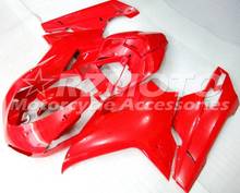 4 Gifts New ABS Injection Mold Fairings Kit Fit for Ducati 848 evo 1098 1198 1198s 2007 2008 2009 2010 2011 2012 red bright 2024 - buy cheap