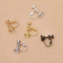 20pcs/lot 14*17mm Metal Copper Clip Earring No Pierced Earrings Hook DIY Jewelry Making Accessoris 2024 - buy cheap