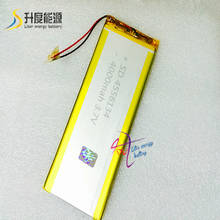 Bateria recarregável de polímero de lítio li-po, para mp3 mp4, 4556134 v, 3.7v, 4000mah 2024 - compre barato