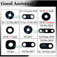 Piezas de repuesto para reparación de lente de cámara trasera, para Huawei Y5 Y6 Pro prime lite 2017 2018 2019 Y5 II Y6 II Compact, 2 uds. 2024 - compra barato