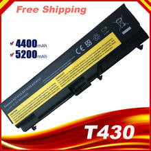 6 ячеек 5200 мАч 10,8 В 42T4757 42T4235 Аккумулятор для ноутбука Lenovo ThinkPad E40 E50 L430 L530 W530 T430 T530 45N1001 42T4796 2024 - купить недорого