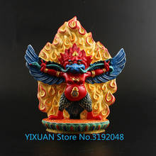 Dapeng golden-winged bird protection god like Buddha statue resin painted protection bodhisattva Tibetan tantric Buddha statue 2024 - buy cheap